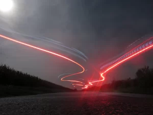 Light Trails background